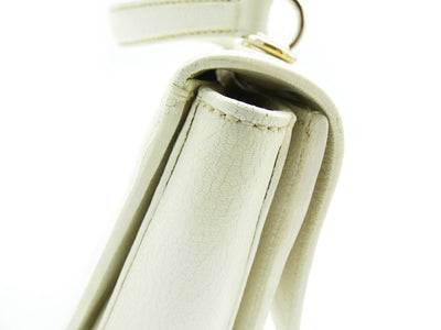 Miu Miu White Leather Madras 2way Bag Bag Miu Miu