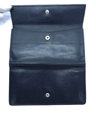 Gucci Black Leather Continental Princy Vintage Wallet Wallet Gucci