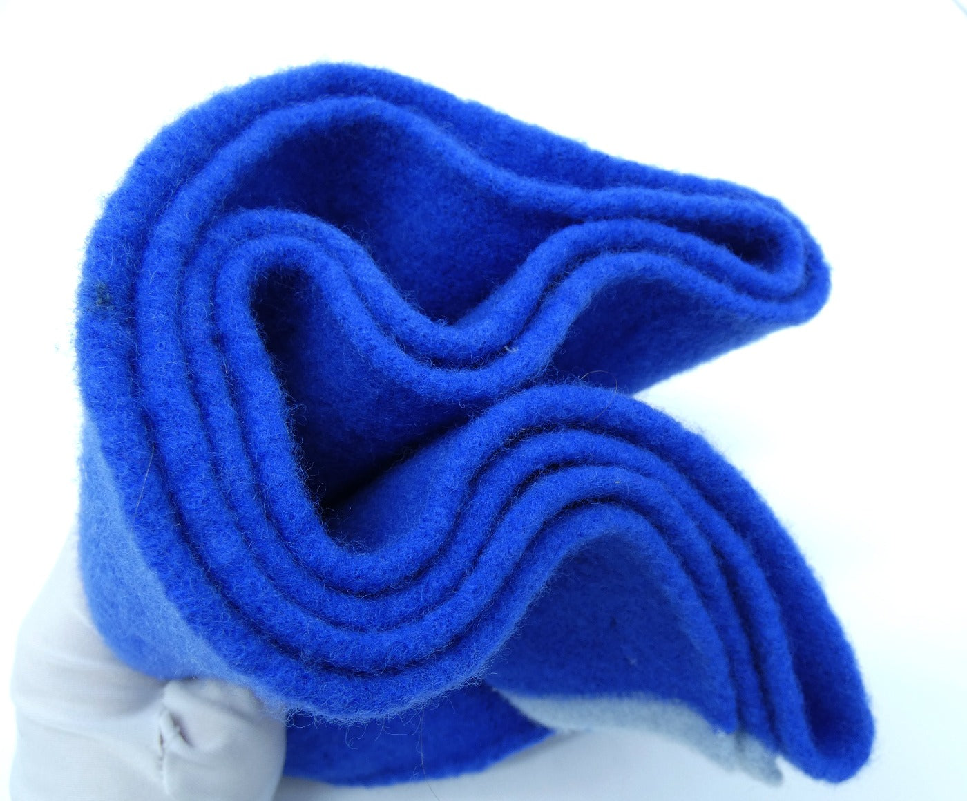 Burberry Lambswool Solid Blue Child's Scarf Scarf Burberry