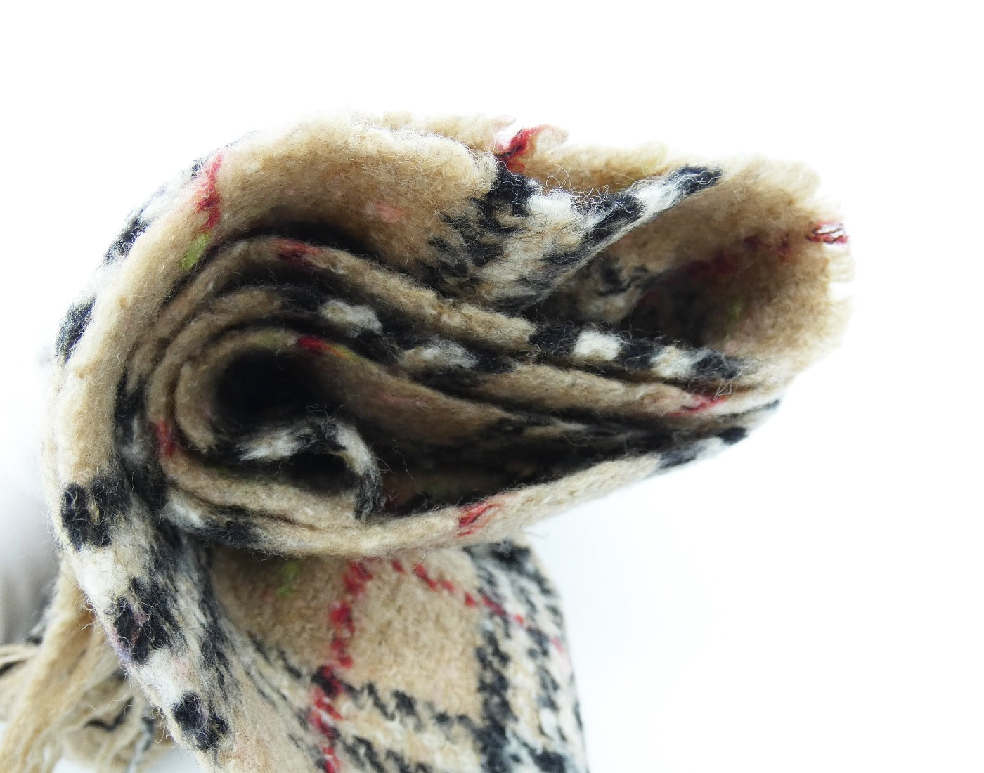 Burberry Wool Nova Check Camel Scarf Scarf Burberry