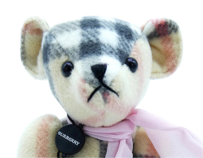 Burberry London Cashmere Jointed Teddy Bear Collectable Burberry