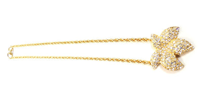 Christian Dior Crystal Flower Necklace Necklace Christian Dior