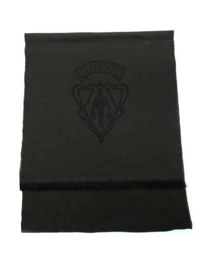 Gucci Hysteria Dark Brown Wool Scarf Scarf Gucci
