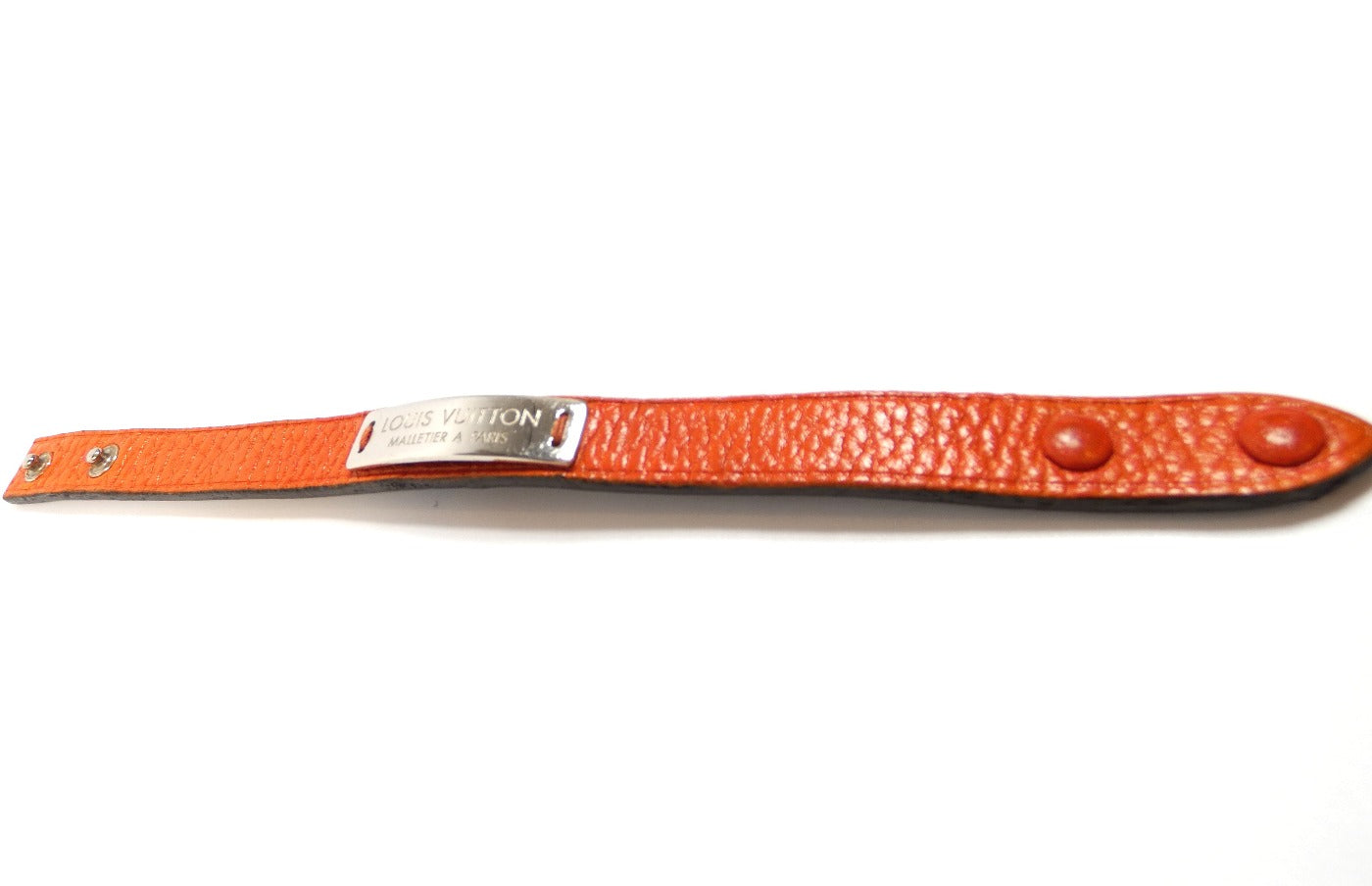 Louis Vuitton Pumpkin Leather Nomad Press It Bracelet Bracelet Louis Vuitton