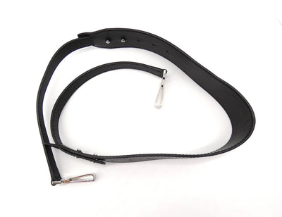 Balenciaga Black Leather Shoulder Strap Strap Balenciaga