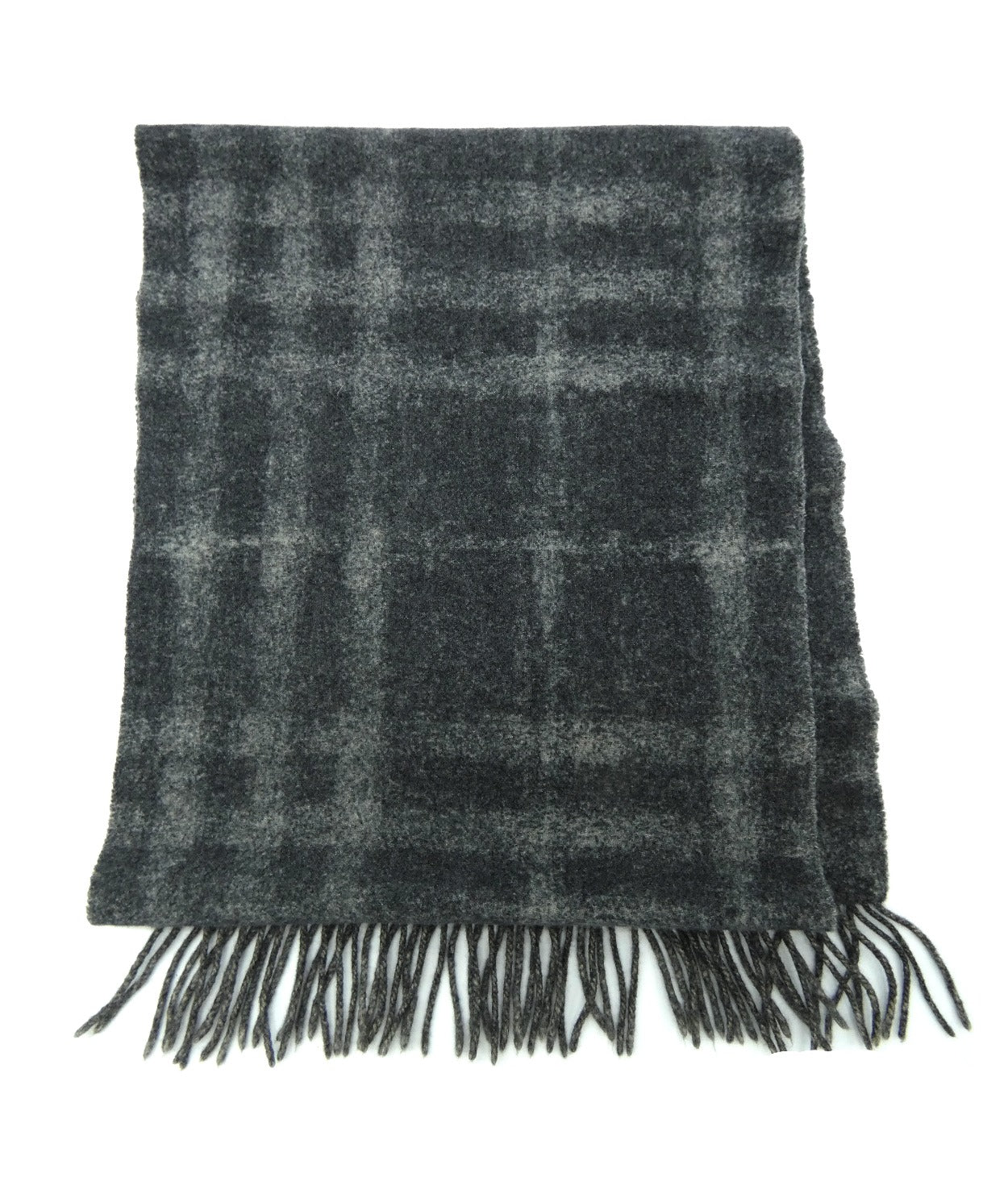 Burberry Cashmere and Wool Giant Nova Check Grey Scarf Scarf Burberry
