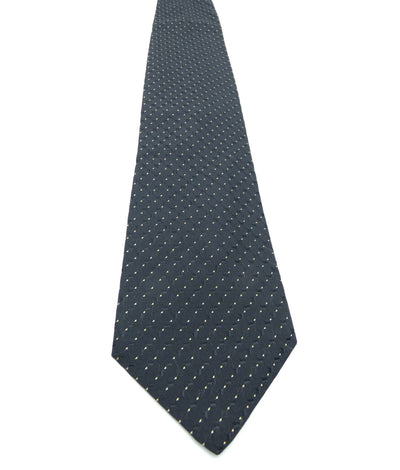 Fendi Vintage Black Silk Tie Ties Fendi