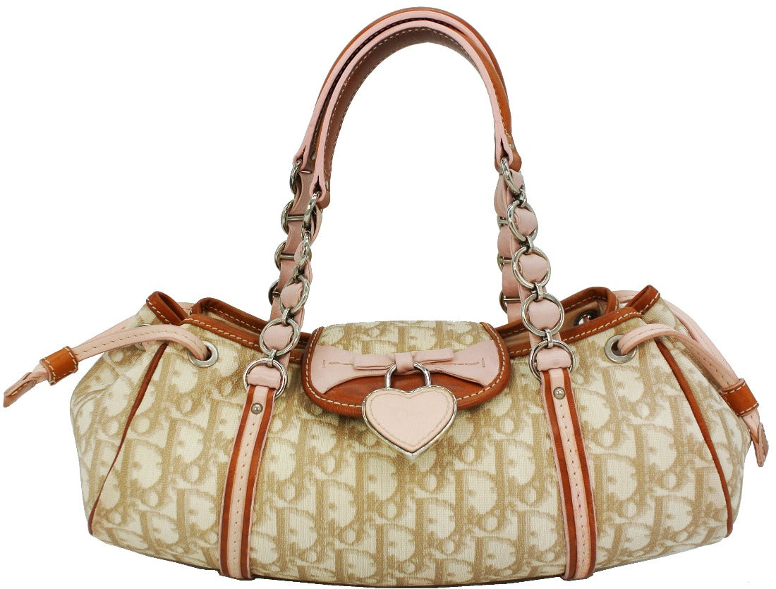 Christian Dior Diorissimo Romantique Pink Trotter Bag Bag Christian Dior