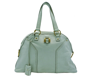 YSL Cream Leather Large Muse Bag Bag YSL