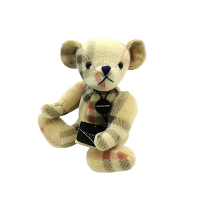 Burberry London Cashmere Jointed Teddy Bear Collectable Burberry