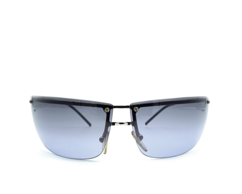 Gucci Vintage Silver Tone Rimless Sunglasses GG2653/S – Occhi Azzurri