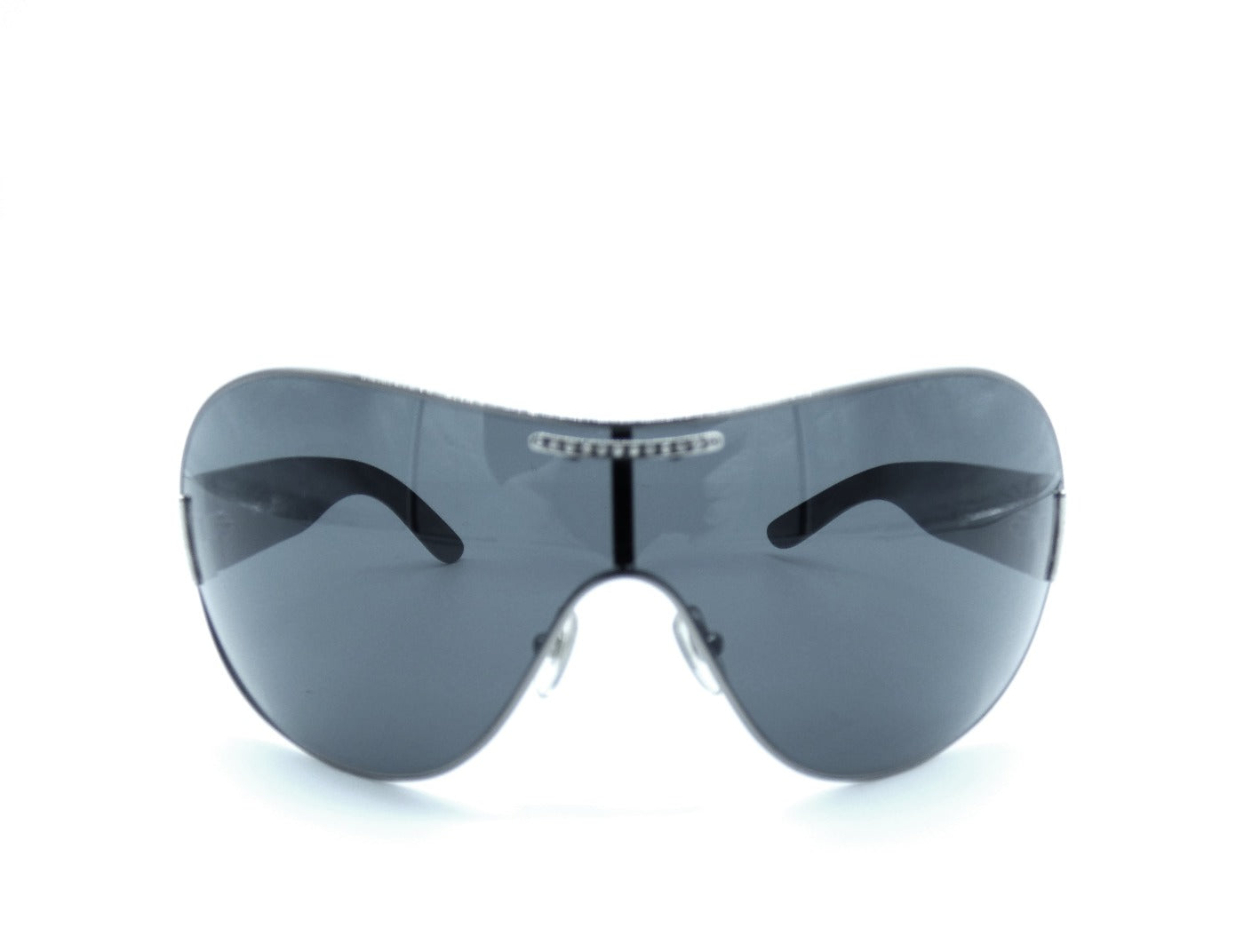 Dolce & Gabbana Shield Aviator Crystal Sunglasses DG 6022-B Sunglasses Dolce & Gabbana
