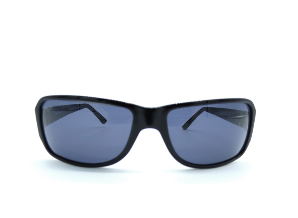 Christian Dior Thick Black Lucite with Brick Lucite Interior Sunglasses at  1stDibs