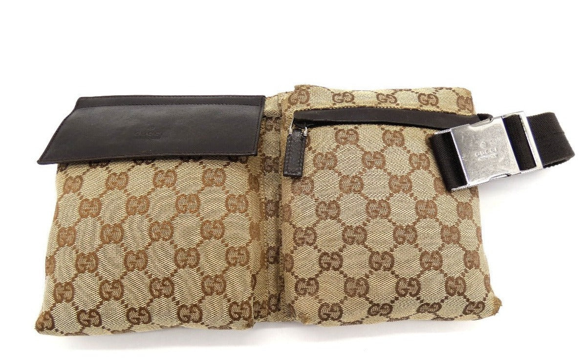 Gucci Tan GG Canvas Bum Bag Bag Gucci