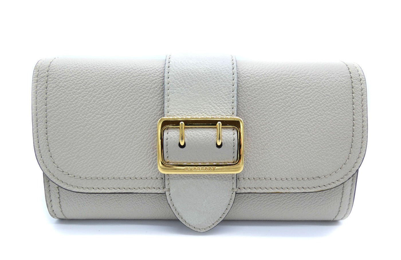Burberry Soft Grain Limestone Halton Wallet Wallet Burberry