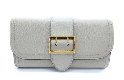 Burberry Soft Grain Limestone Halton Wallet Wallet Burberry