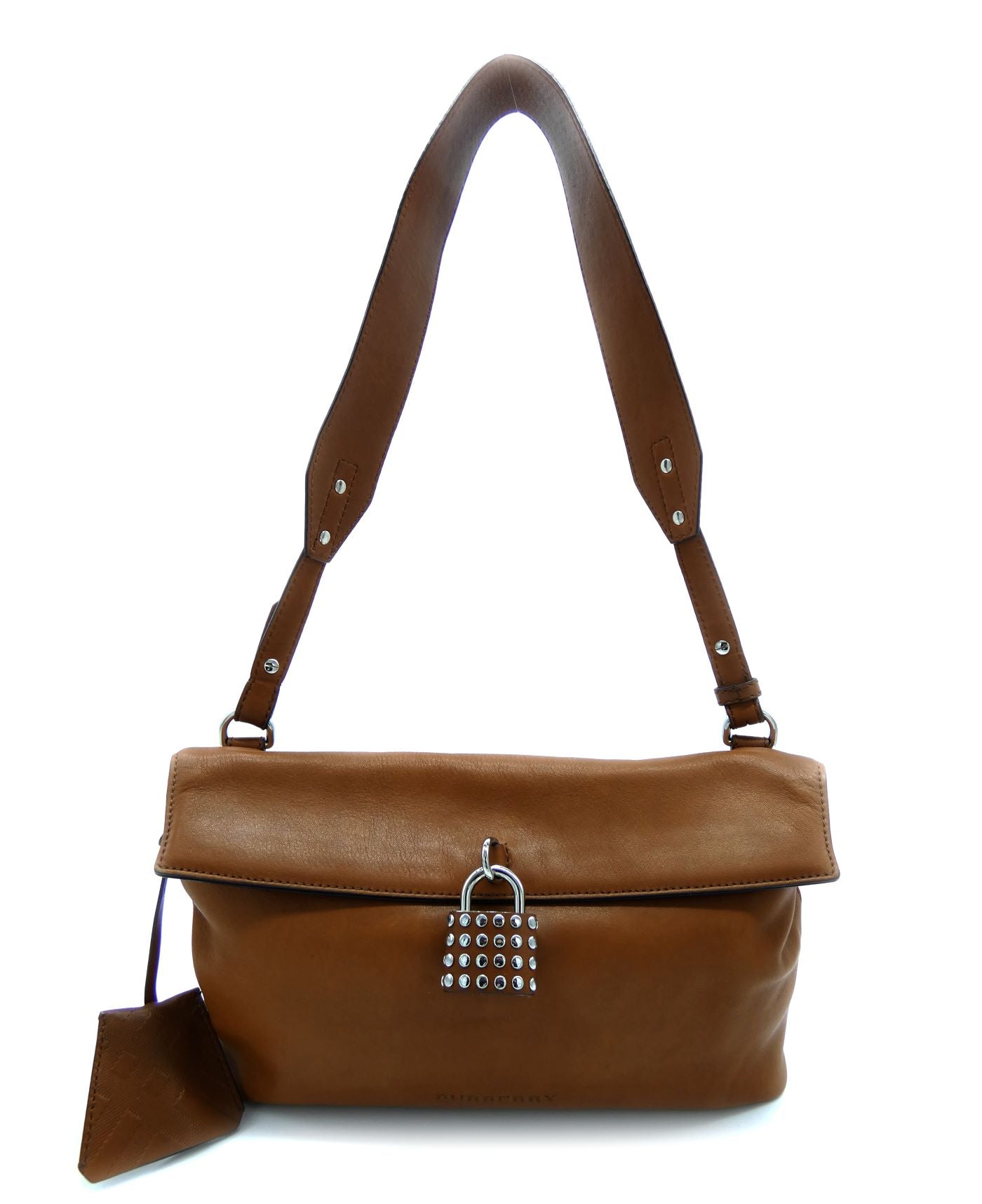 Burberry Brit Dalston Caramel Leather Shoulder Bag Bag Burberry