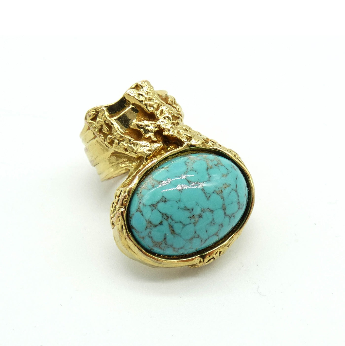 Ysl turquoise ring hotsell