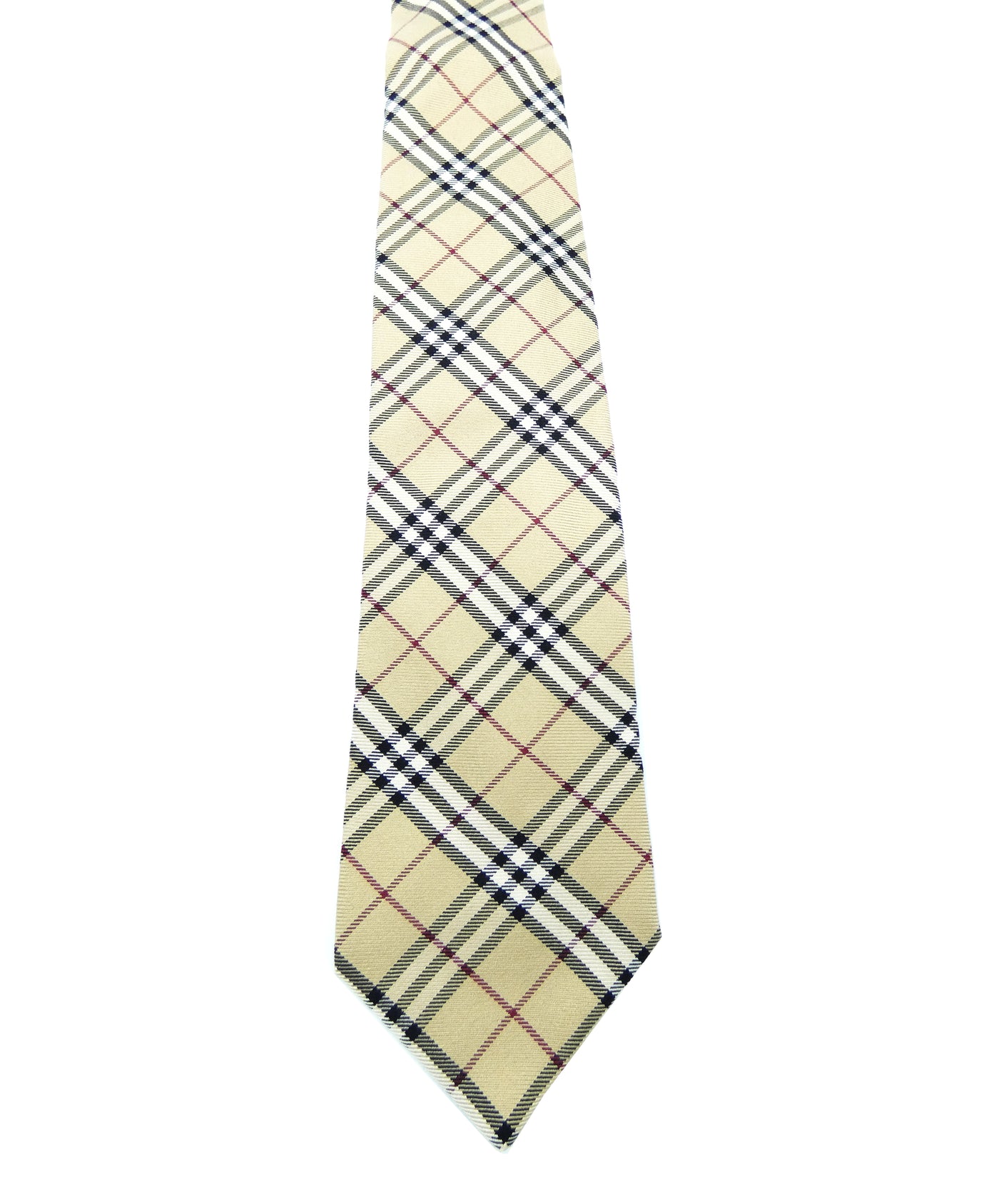 Burberry Classic Nova Check Silk Tie Ties Burberry