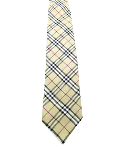 Burberry Classic Nova Check Silk Tie Ties Burberry