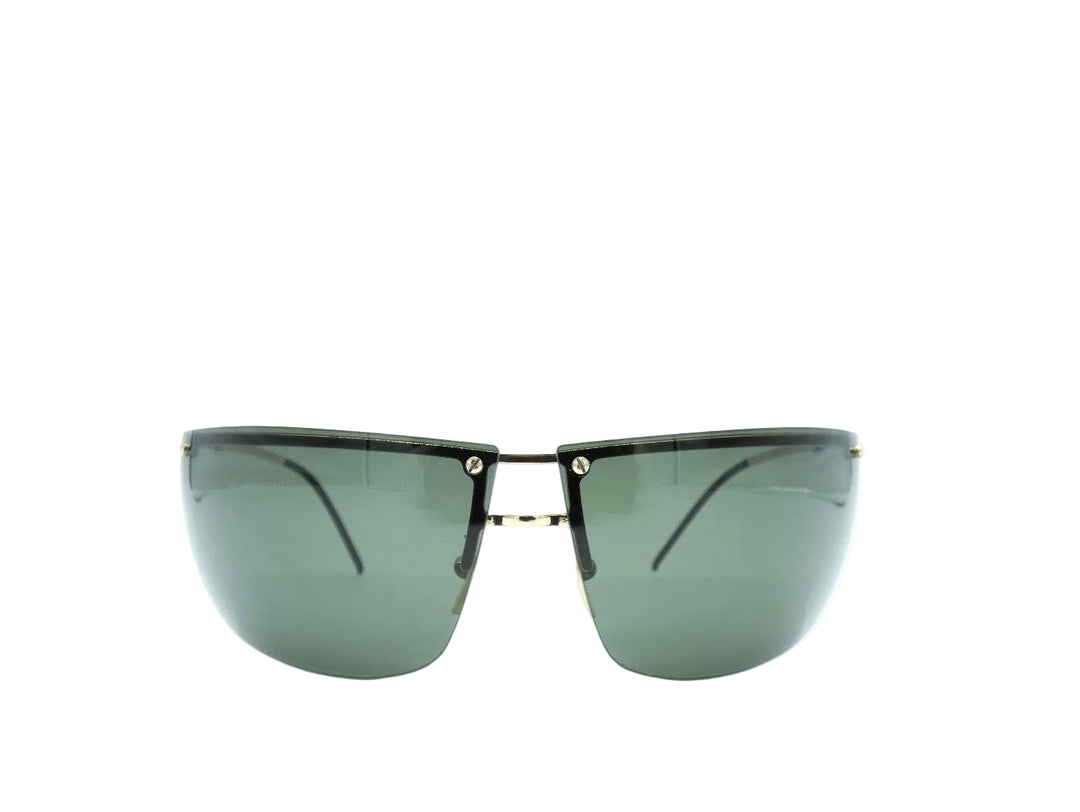 Gucci Vintage Gold Metal Rimless Sunglasses GG2652/S – Occhi Azzurri