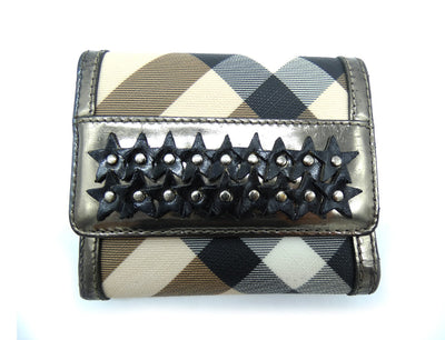 Burberry Nova Check Star Studded Wallet Wallet Burberry