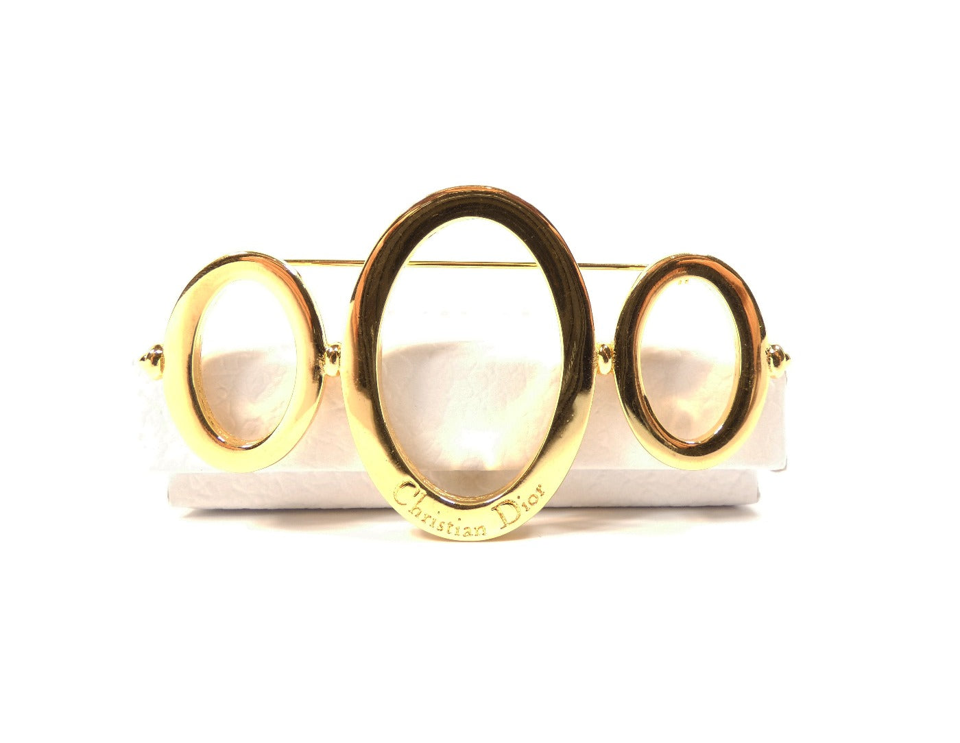 Christian Dior Vintage Oval Brooch Brooch Christian Dior