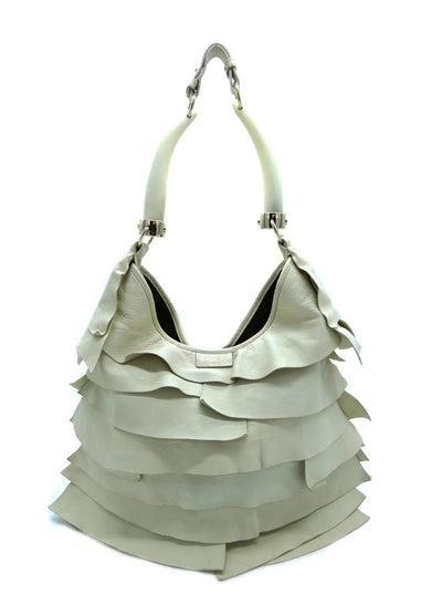 YSL St. Tropez Mombasa Cream Horn Bag Bag YSL