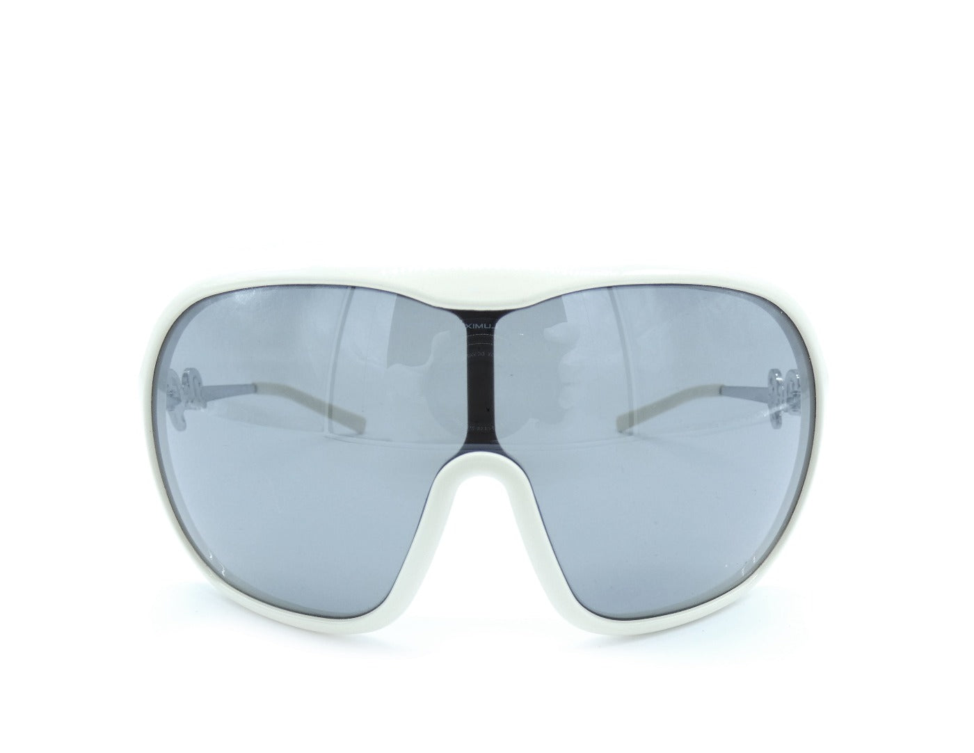 Dolce & Gabbana White Shield Sunglasses DG 8021-B Sunglasses Dolce & Gabbana