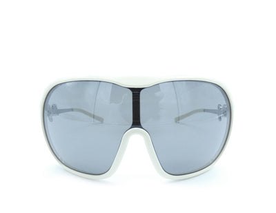 Dolce & Gabbana White Shield Sunglasses DG 8021-B Sunglasses Dolce & Gabbana