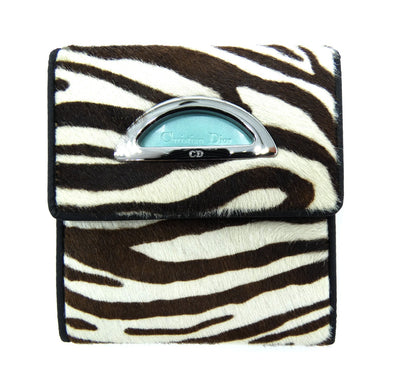 Christian Dior Zebra Pony Malice Wallet Wallet Christian Dior