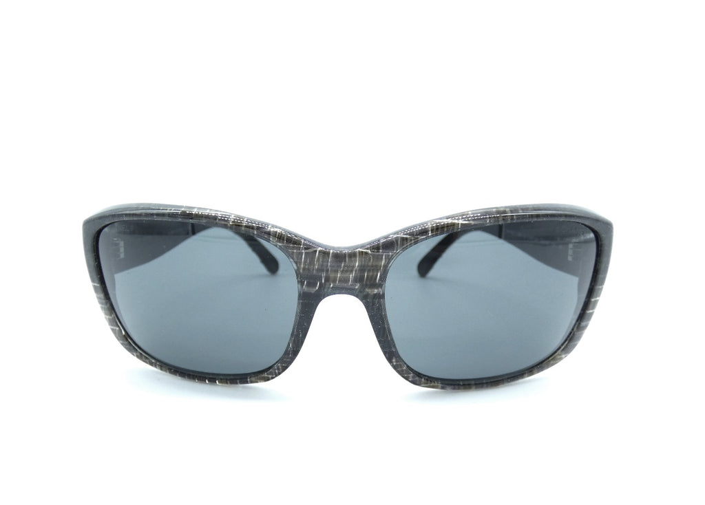 Chanel Sparkling Tweed and Quilted Leather Sunglasses 5201-Q