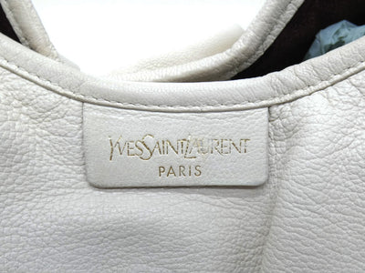 YSL St. Tropez Mombasa Cream Horn Bag Bag YSL
