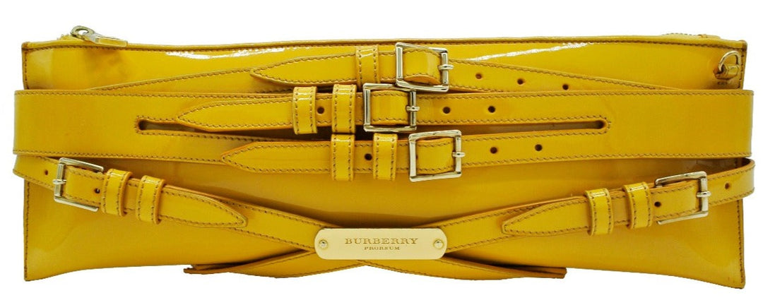Burberry Prorsum Patent Parmoor 2 Way Clutch – Occhi Azzurri