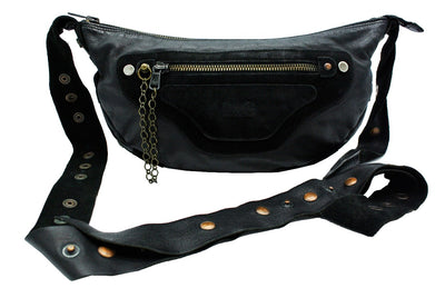 Dolce & Gabbana D&G Black Leather Crossbody Bag Bag Dolce & Gabbana