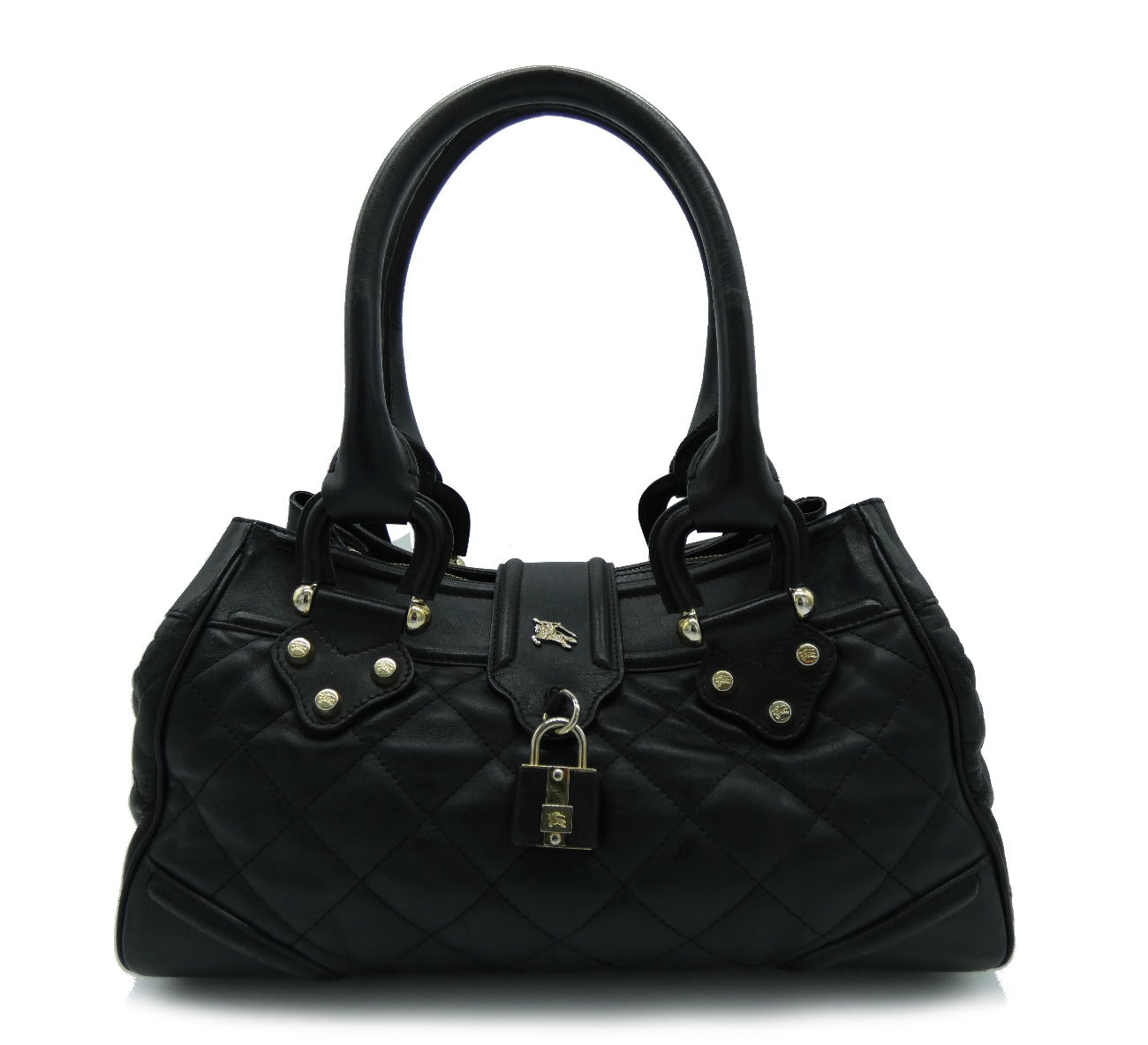 Burberry Black Leather Prorsum Bag Bag Burberry