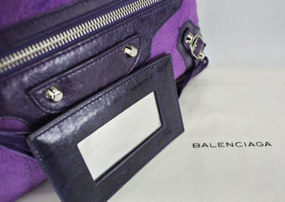 Balenciaga Violet Limited Edition First 2way Pony Bag Balenciaga