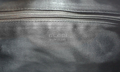 Gucci Black Satin Mini Jackie GG Evening Bag Bag Gucci