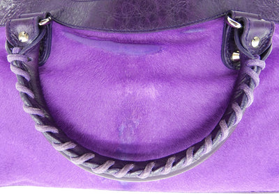 Balenciaga Violet Limited Edition First 2way Pony Bag Balenciaga