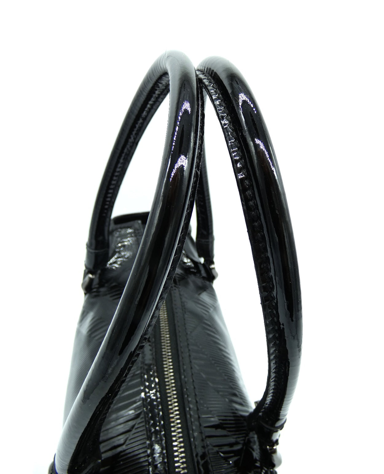 Burberry Anford Black Patent Bag Bag Burberry