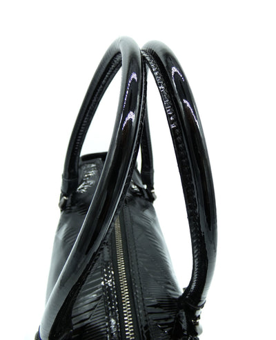 Burberry Anford Black Patent Bag Bag Burberry