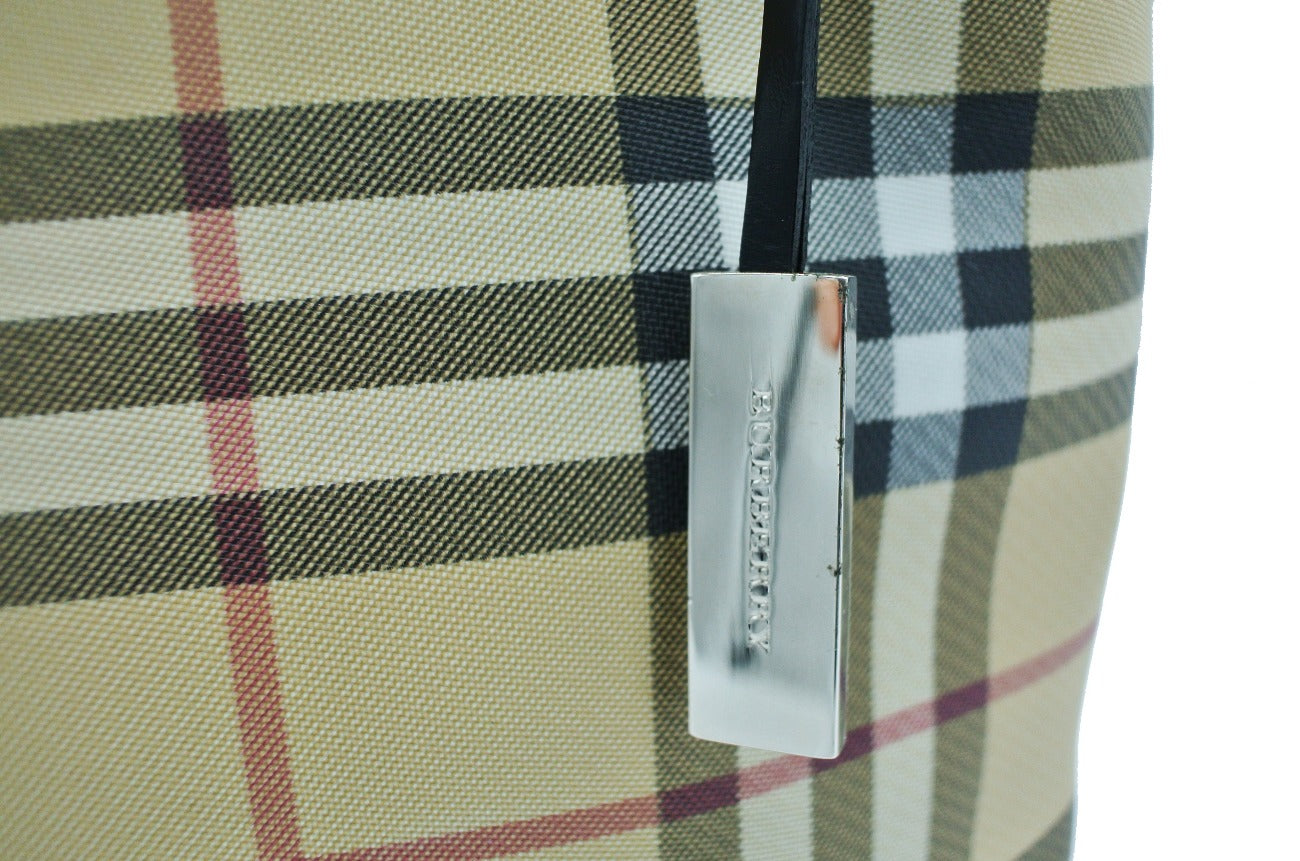 Burberry Vintage House Check PVC Mini Bag Bag Burberry