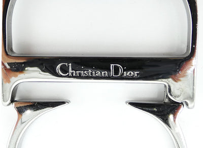 Christian Dior Black Oblique Belt Belt Christian Dior