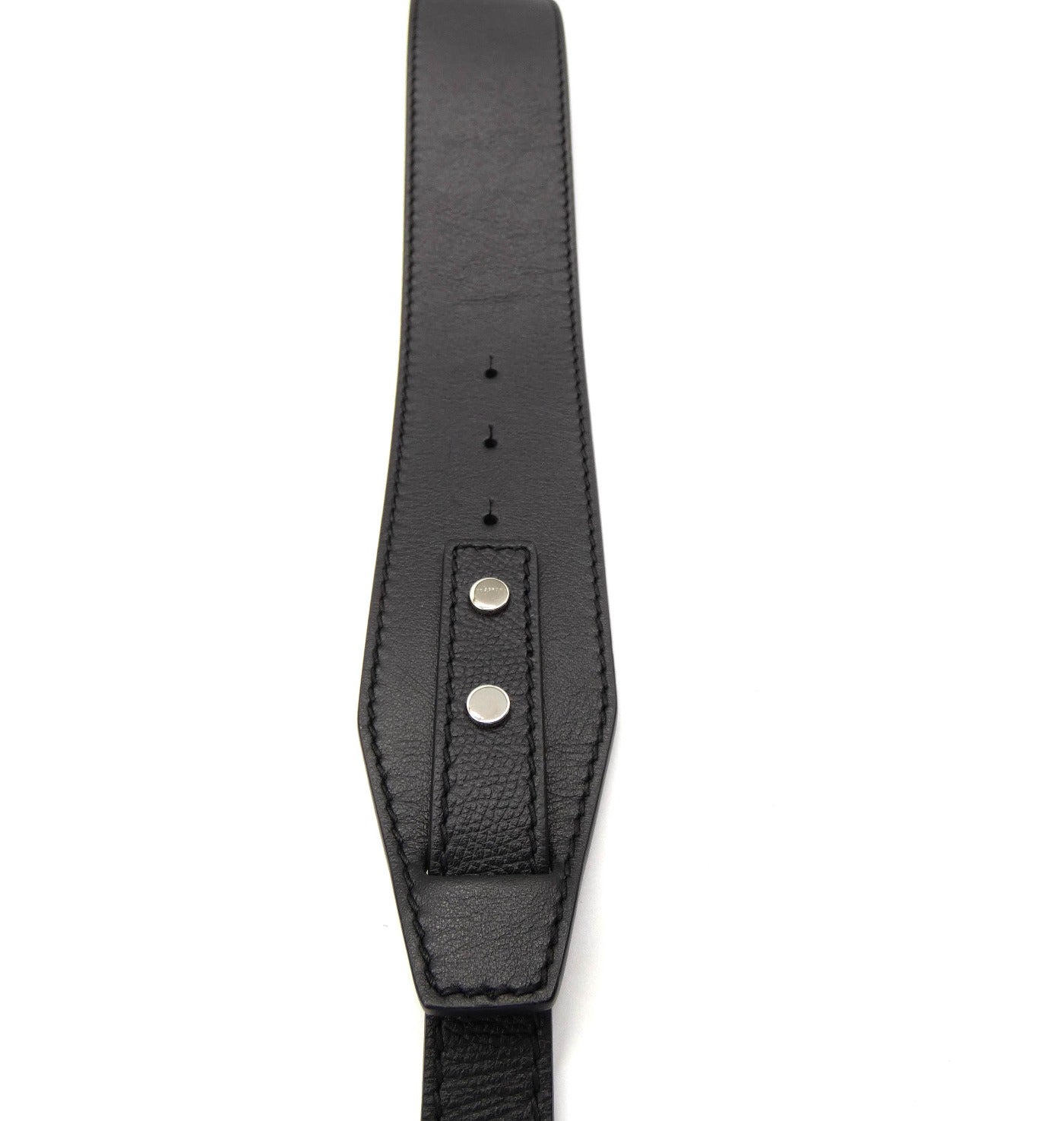 Balenciaga Black Leather Shoulder Strap Strap Balenciaga