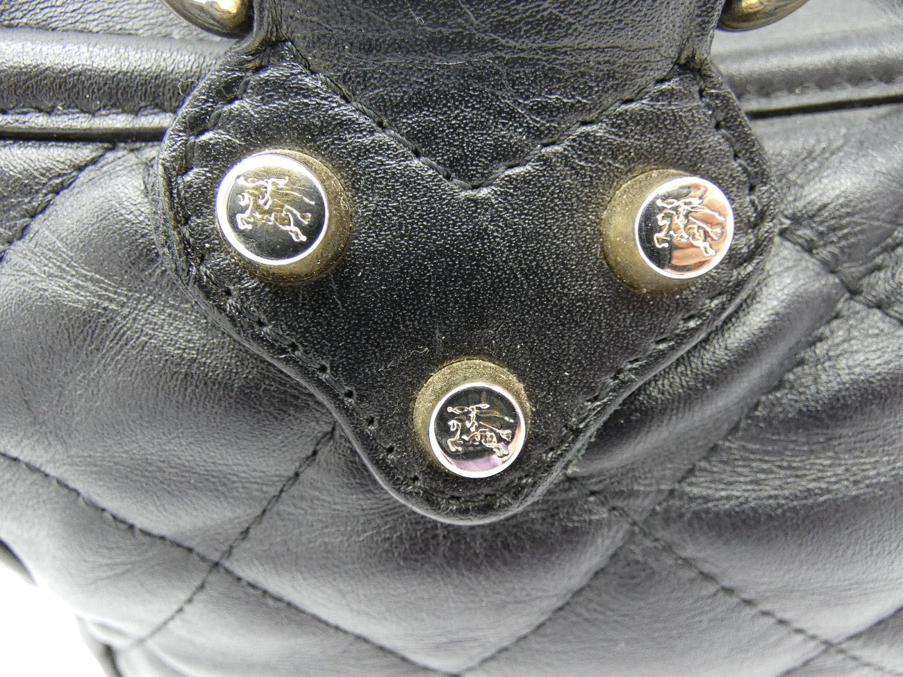 Burberry Black Leather Prorsum Bag Bag Burberry