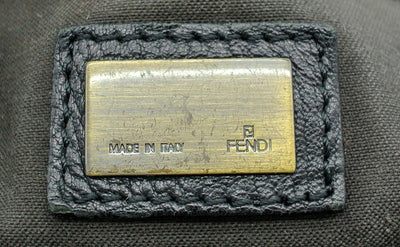 Fendi Black Grained Leather B Bag Bag Fendi