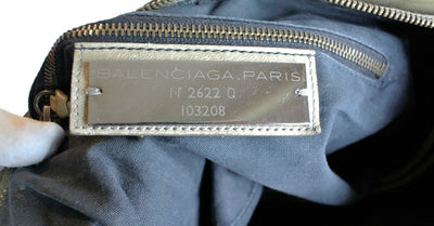 Balenciaga Olive Agneau First 2way Bag Bag Balenciaga