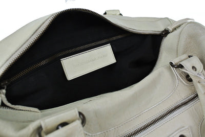 Balenciaga Cream Agneau Twiggy Bag Balenciaga
