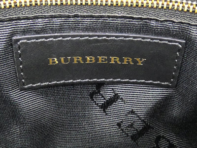 Burberry Black Leather Small Clifton Handbag Bag Burberry