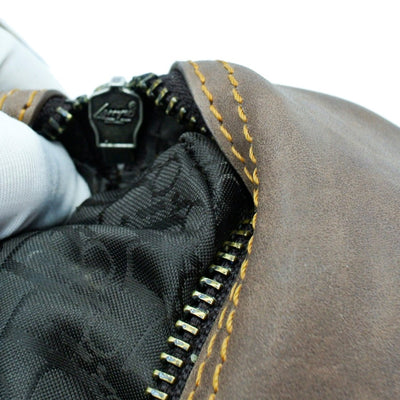 Christian Dior Brown Gaucho Double Saddle Bag Bag Christian Dior